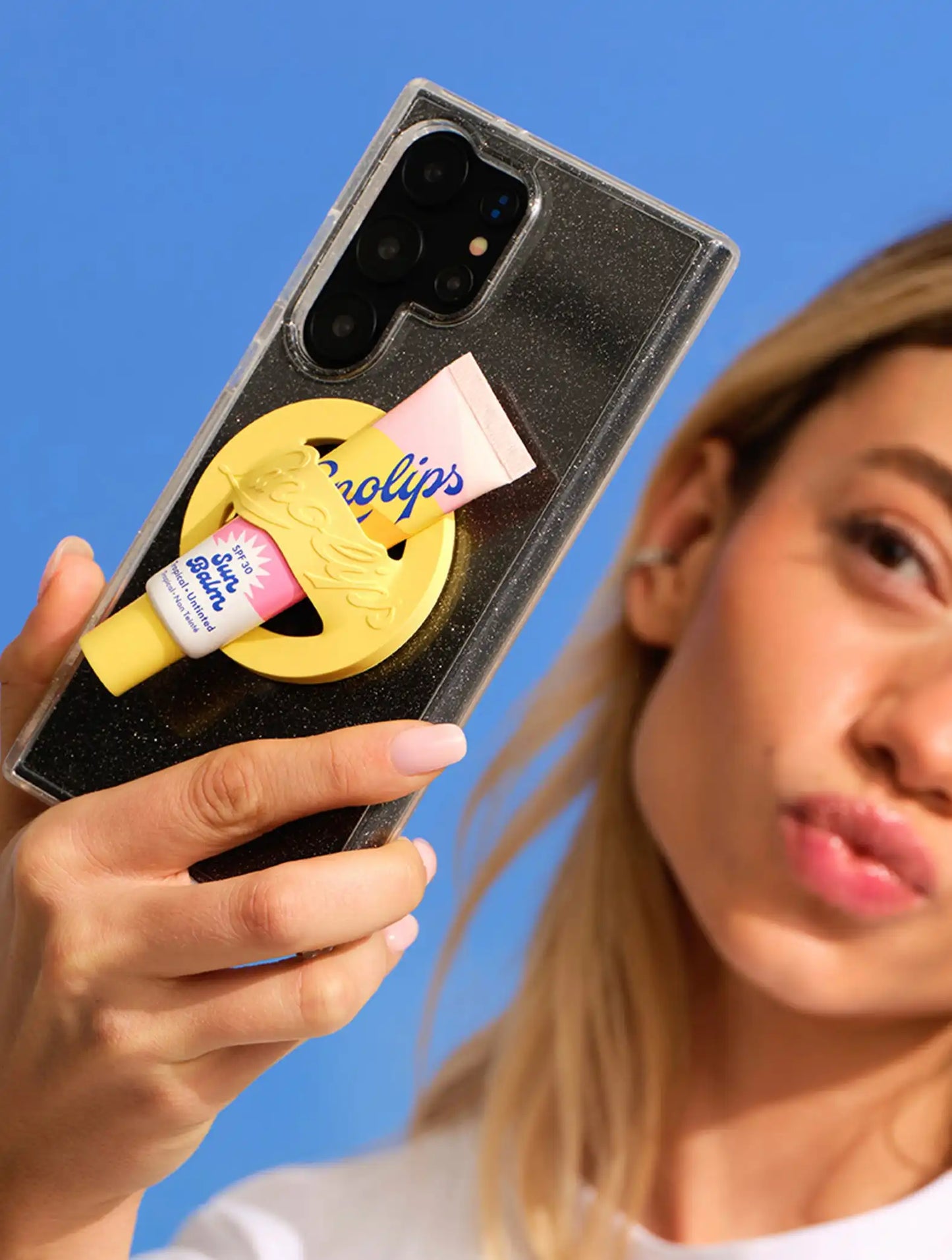 Sun Balm SPF 30 & Phone Lip Balm Holder