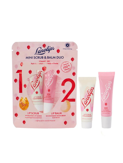 Mini Lip Rituals Scrub & Balm Duo Strawberry