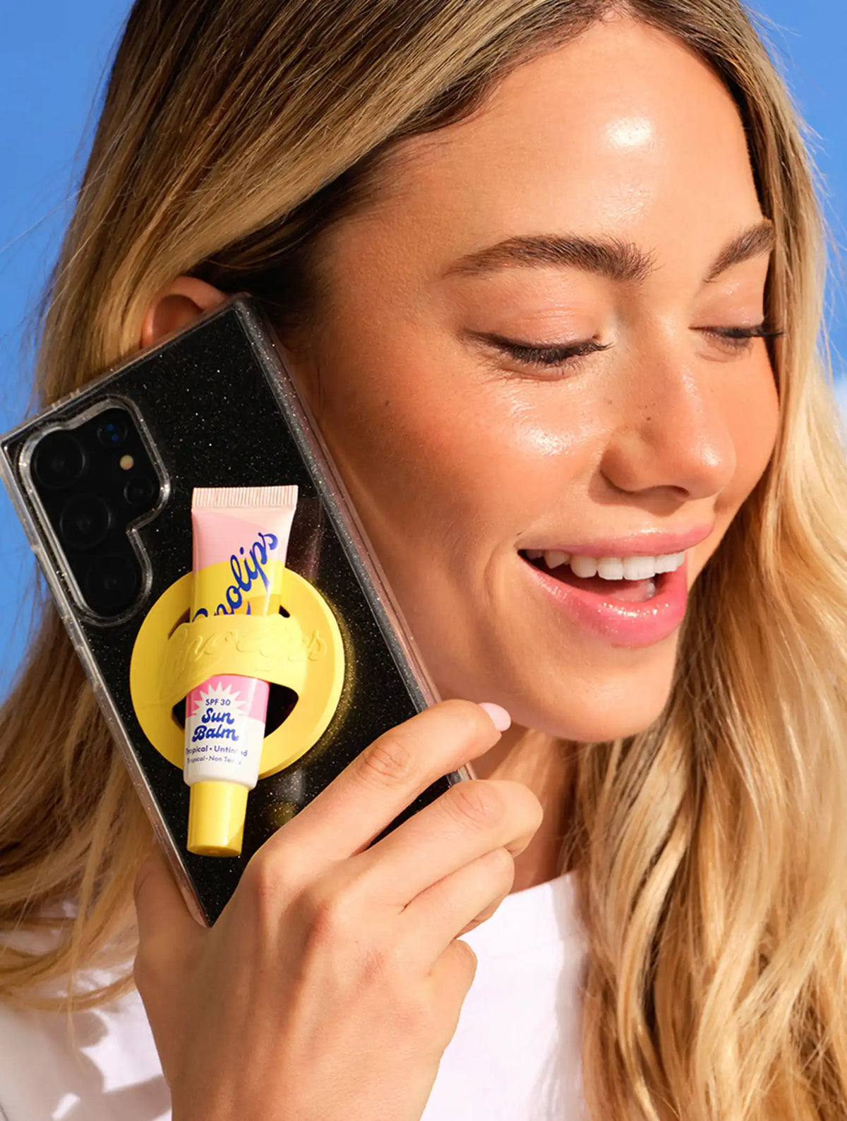 Sun Balm SPF 30 & Phone Lip Balm Holder