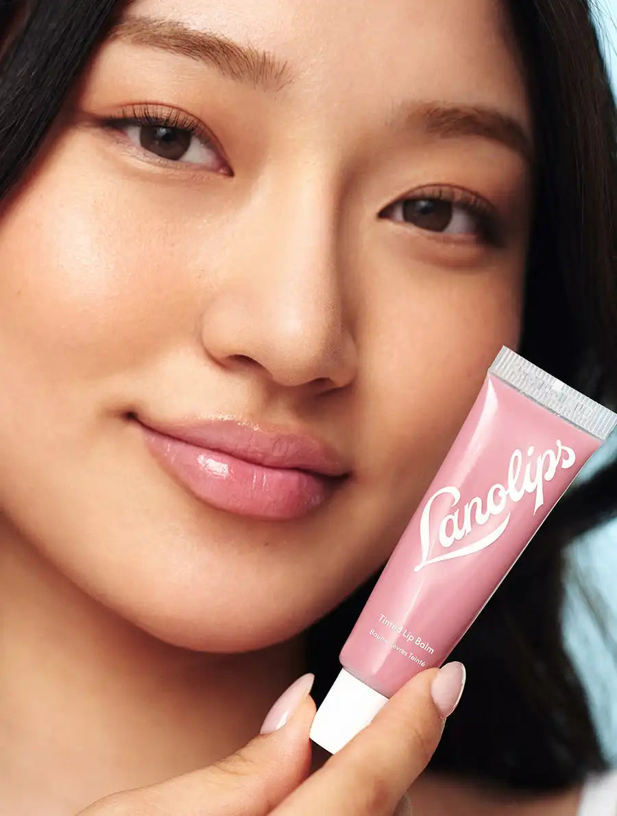 Tinted Lanolin Lip Balm Rhubarb
