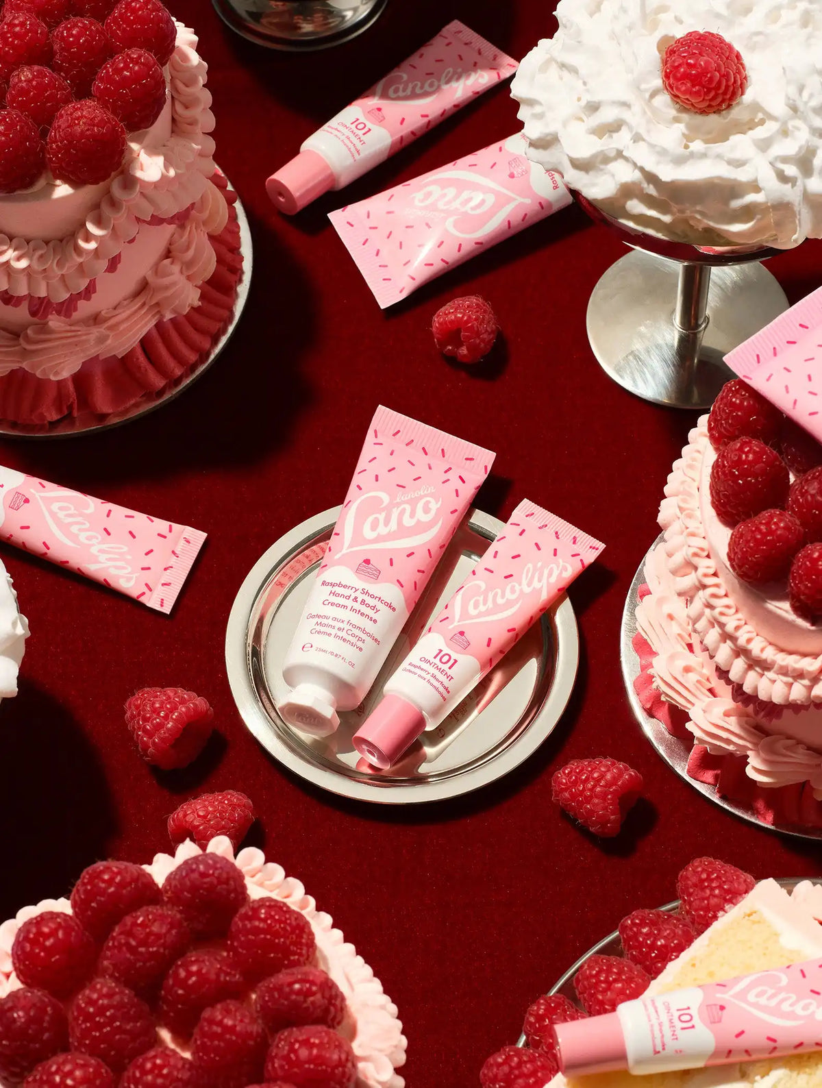 Raspberry Shortcake Holiday Duo